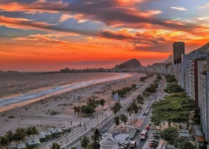 Loft Em Copacabana,4 Min Da Praia E Metro Ao Lado